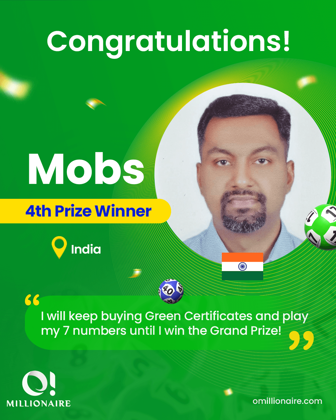 Mobs Indian winner