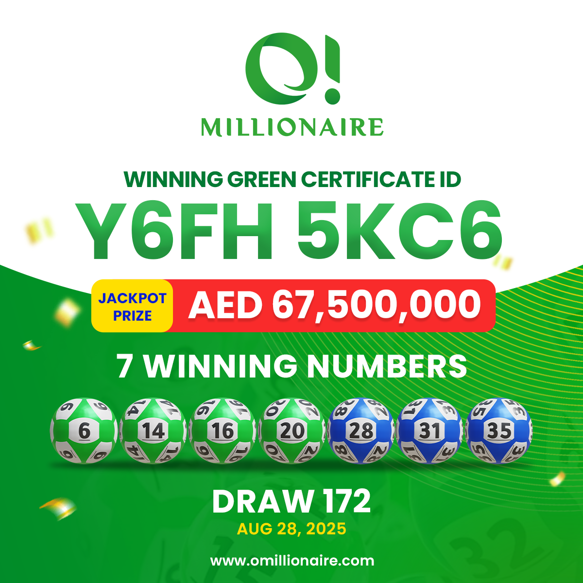 draw 172 results