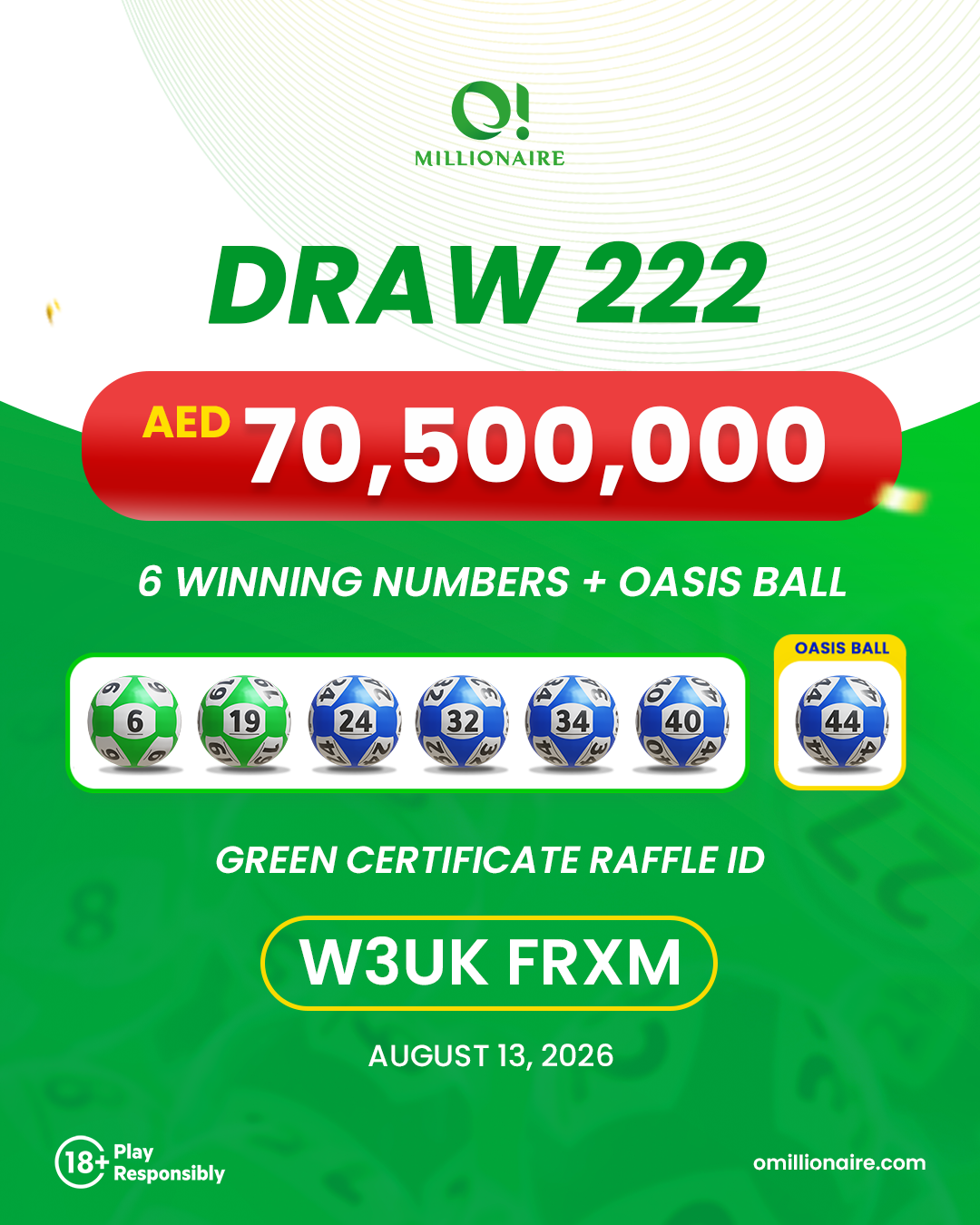 draw 222 results